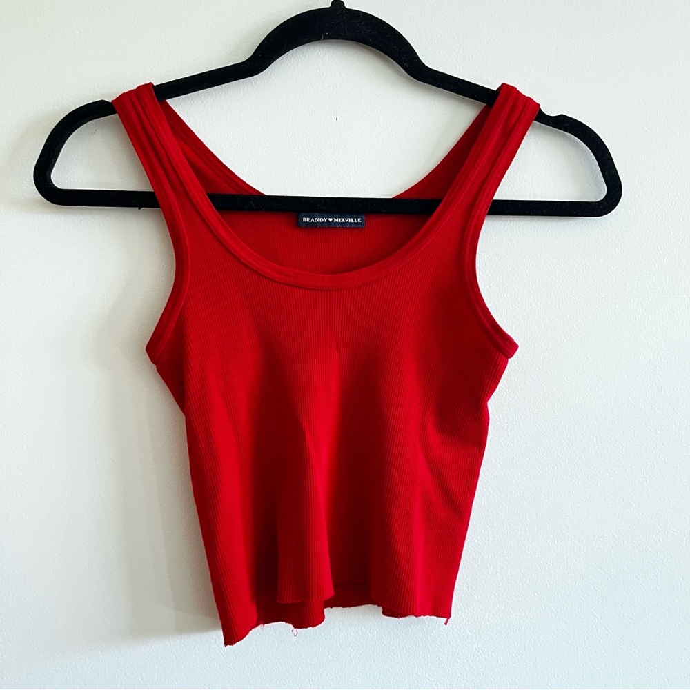 Brandy Melville Red Tank Top